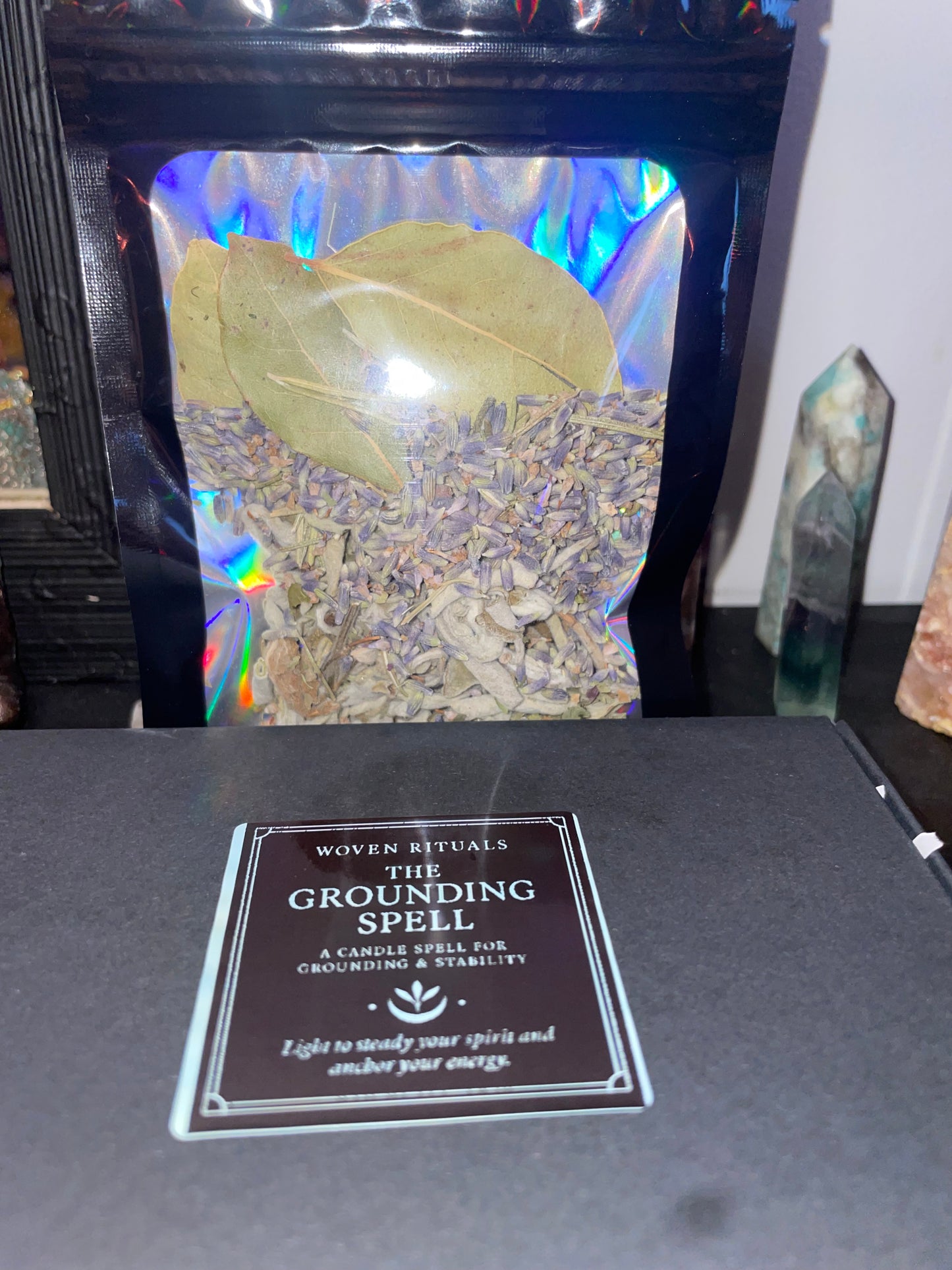 The grounding spell, ritual set