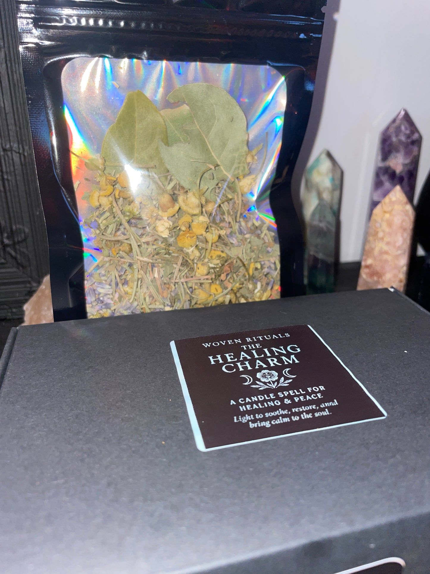 The healing charm- ritual set