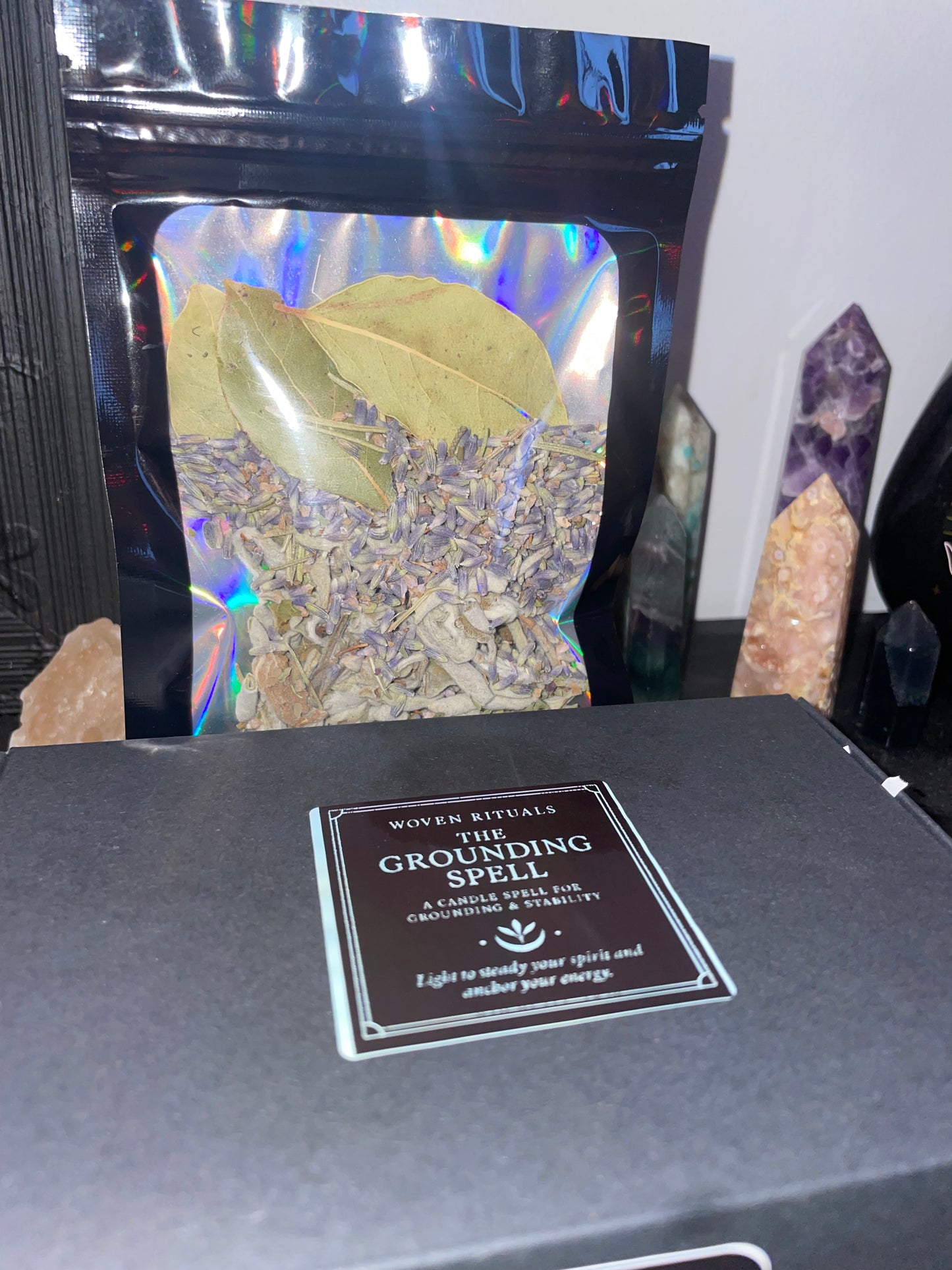 The grounding spell, ritual set