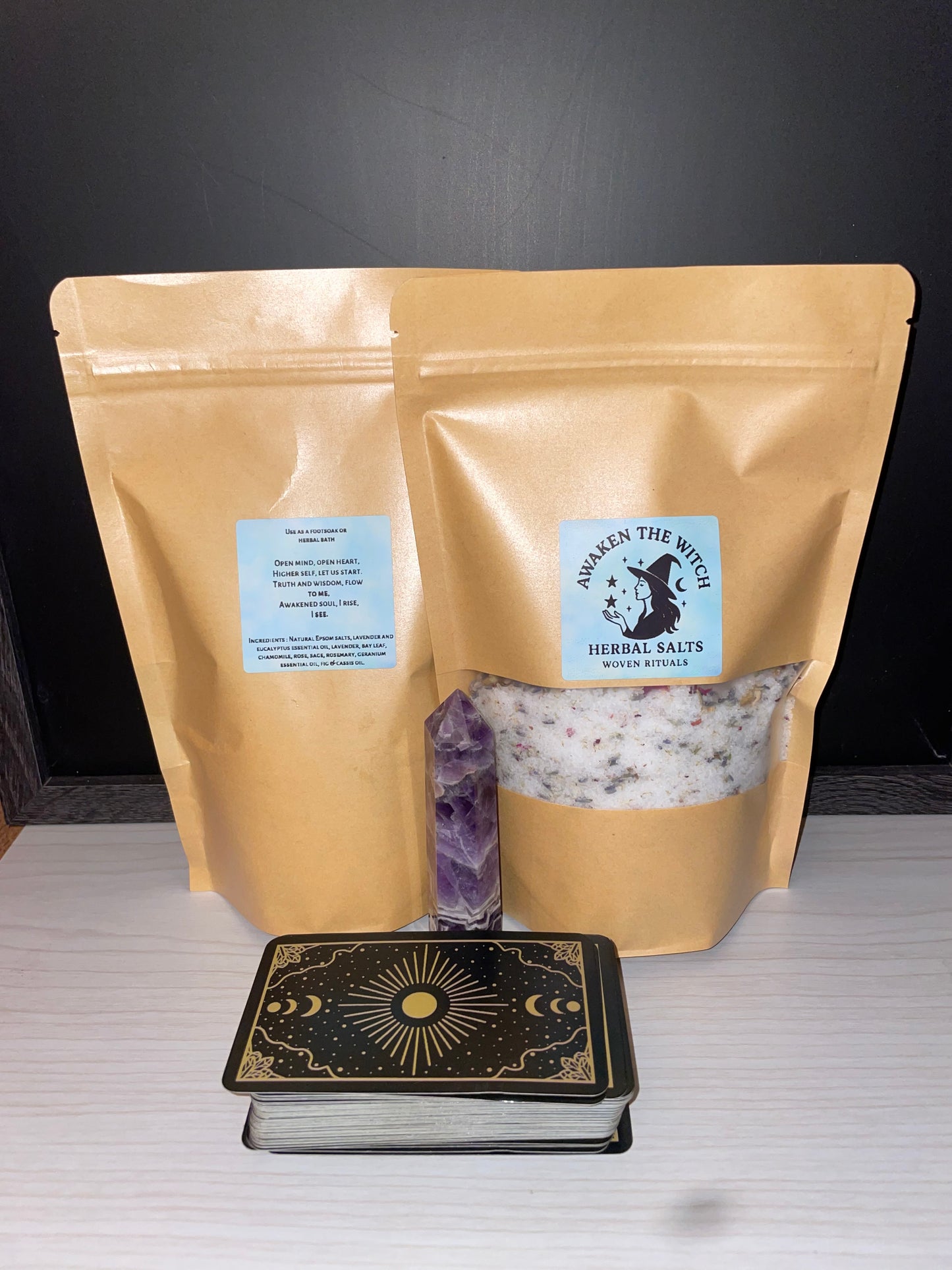 Awaken the witch, herbal salts