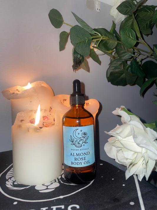 Almond Rose body oil