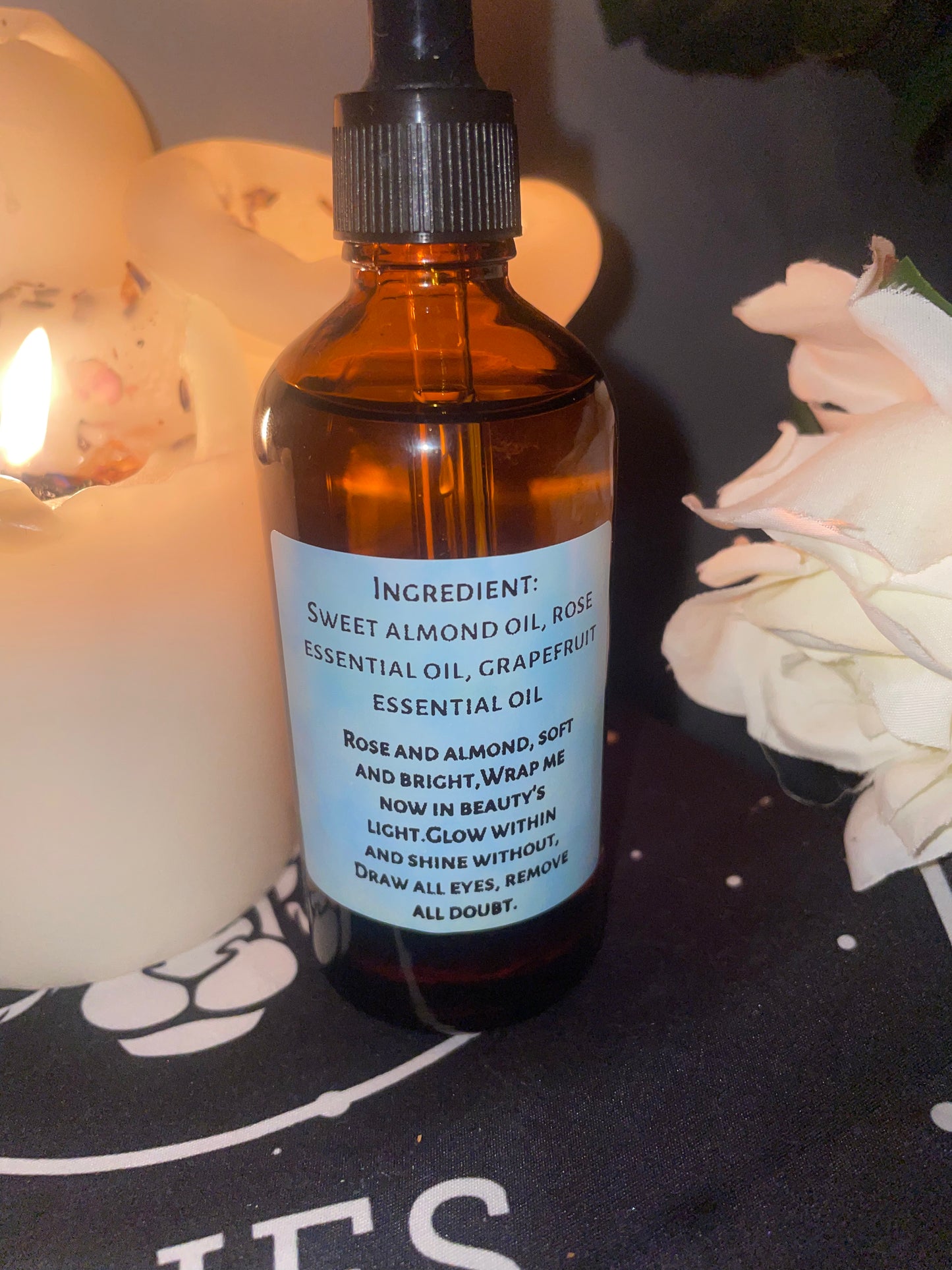 Almond Rose body oil