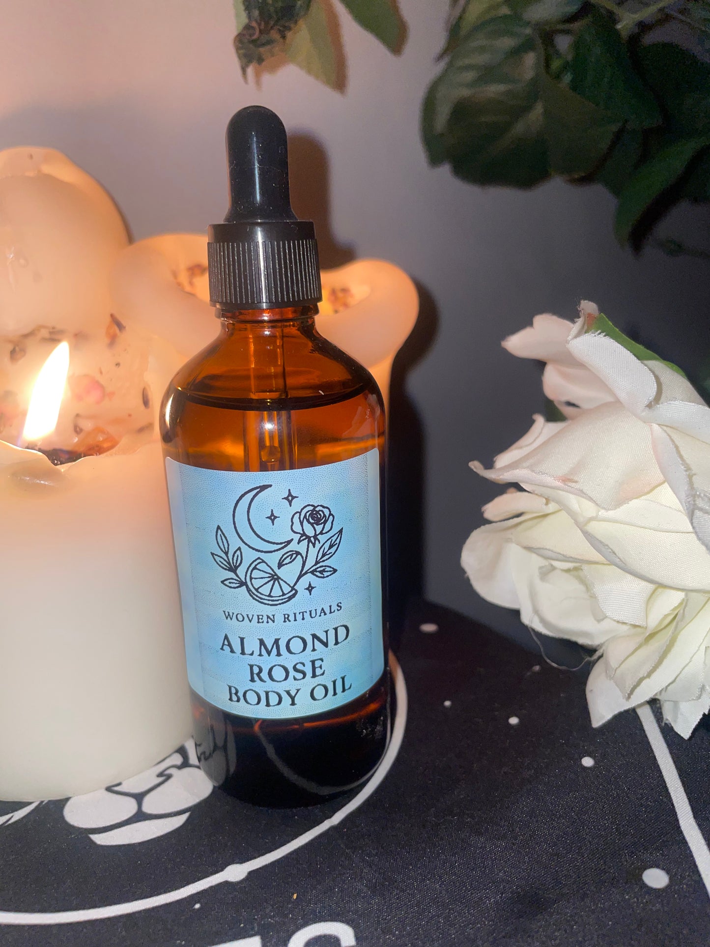 Almond Rose body oil
