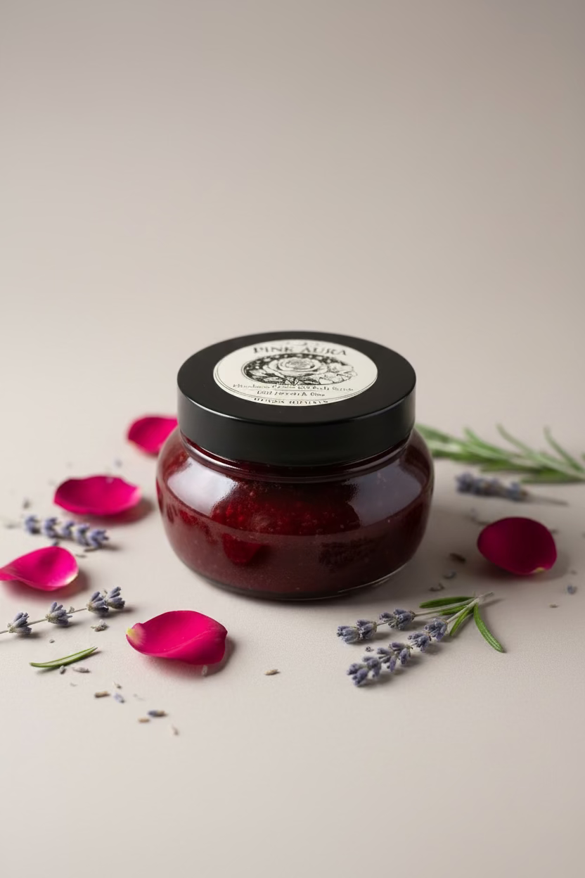 Pink Aura•salt body scrub