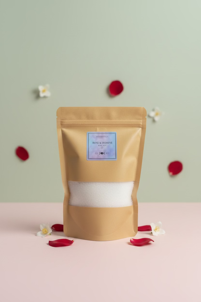 Sacred Bloom-Rose & Jasmine Ritual Bath Salts