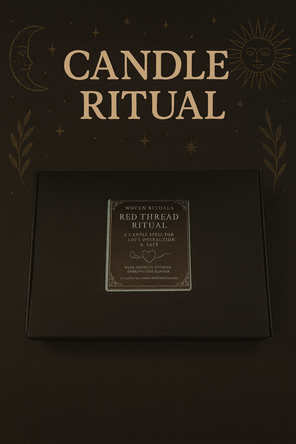 Ritual candle set
