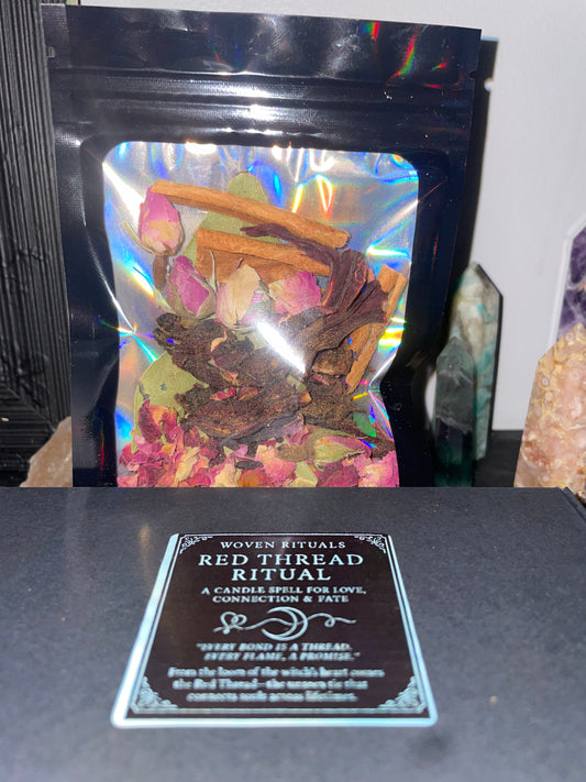 Red thread ritual set