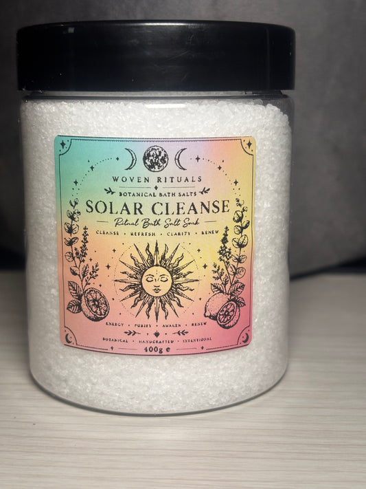 Solar Cleanse•Epsom bath salts