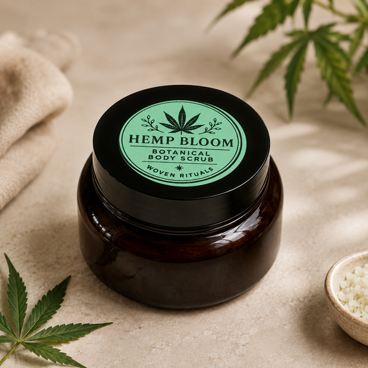 Hemp Bloom botanical body scrub