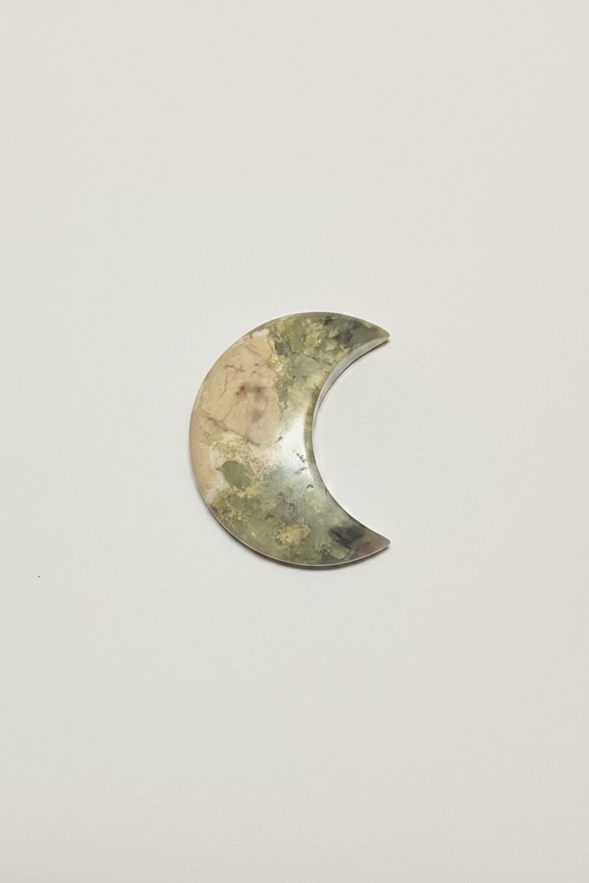 Polished Crescent Moon Crystal