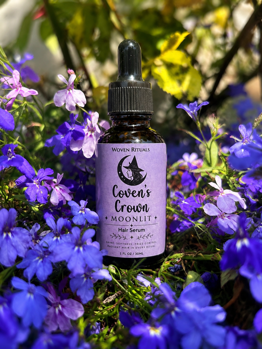 Moonlit Hair Serum
Botanical Shine & Softening Hair Serum