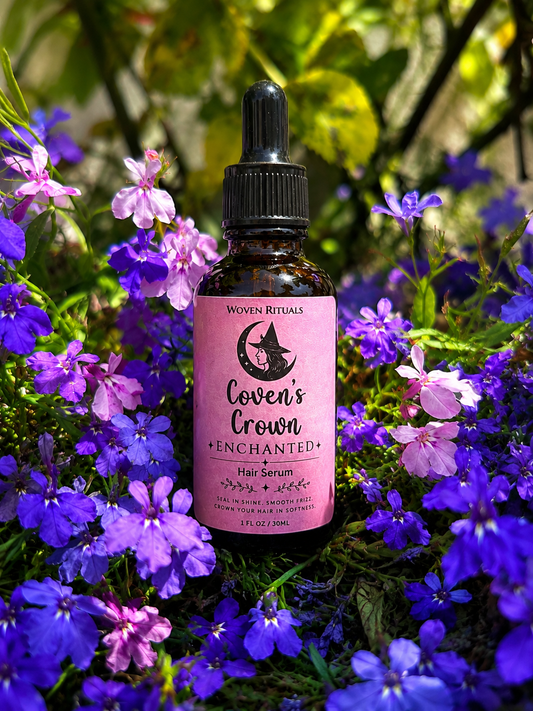Enchanted Hair Serum
Botanical Shine & Nourishing Hair Serum