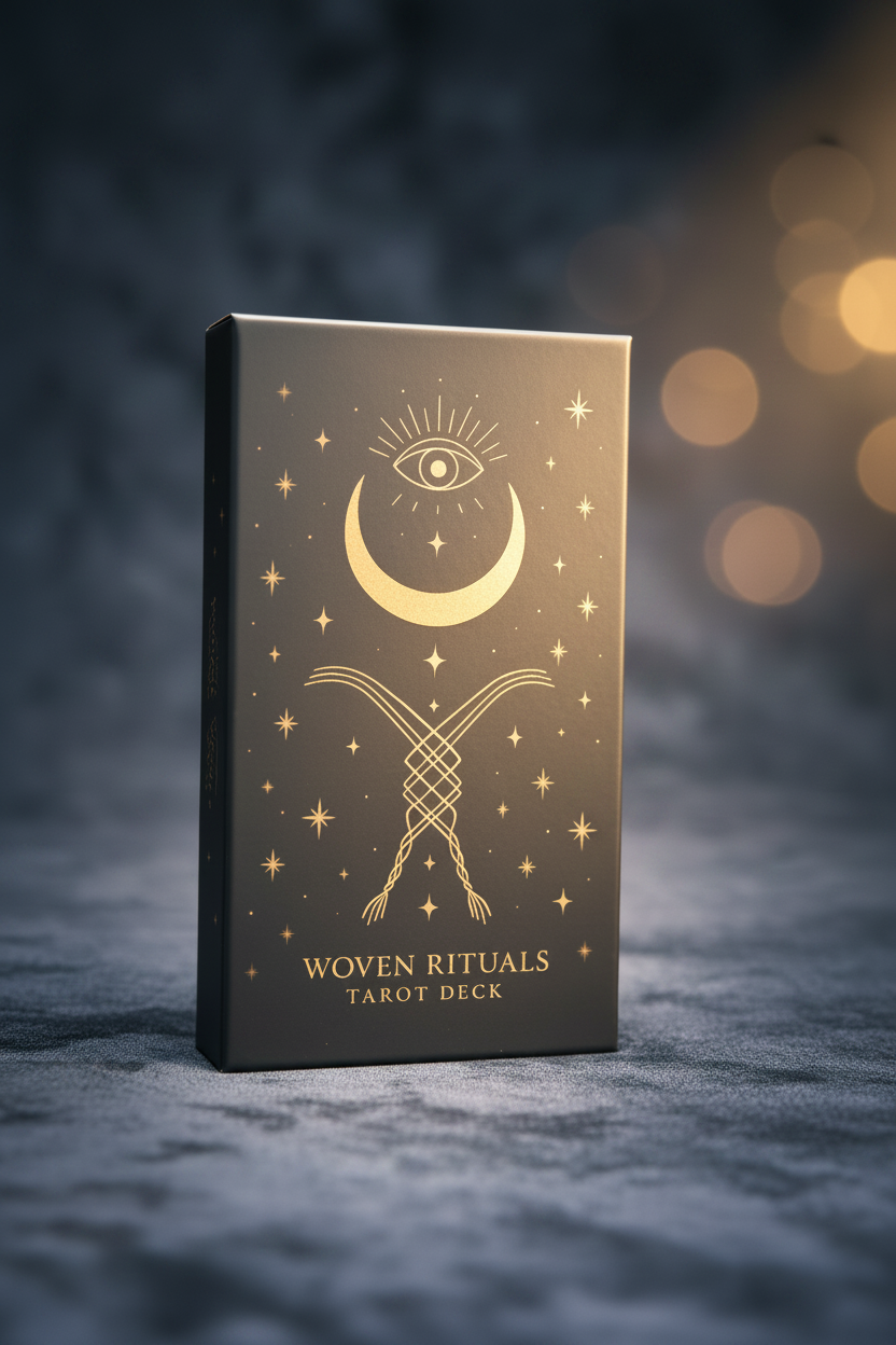 Woven rituals Tarot deck