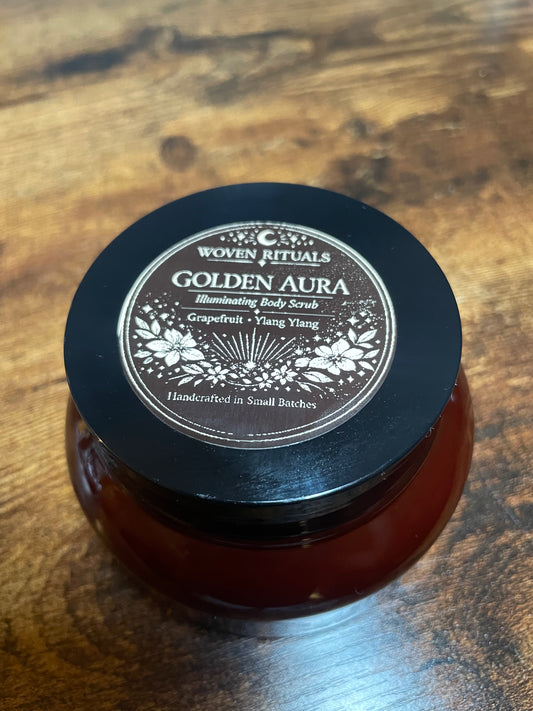 Golden Aura•salt body scrub