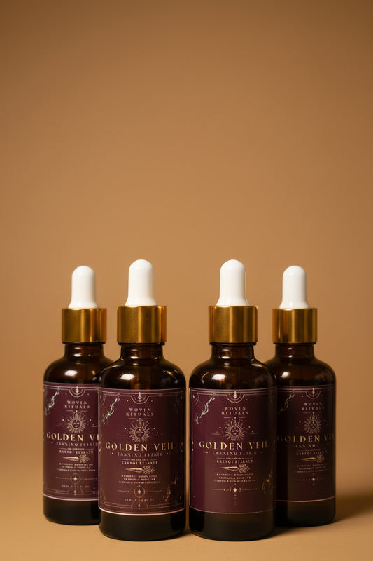 Golden veil- tanning oil